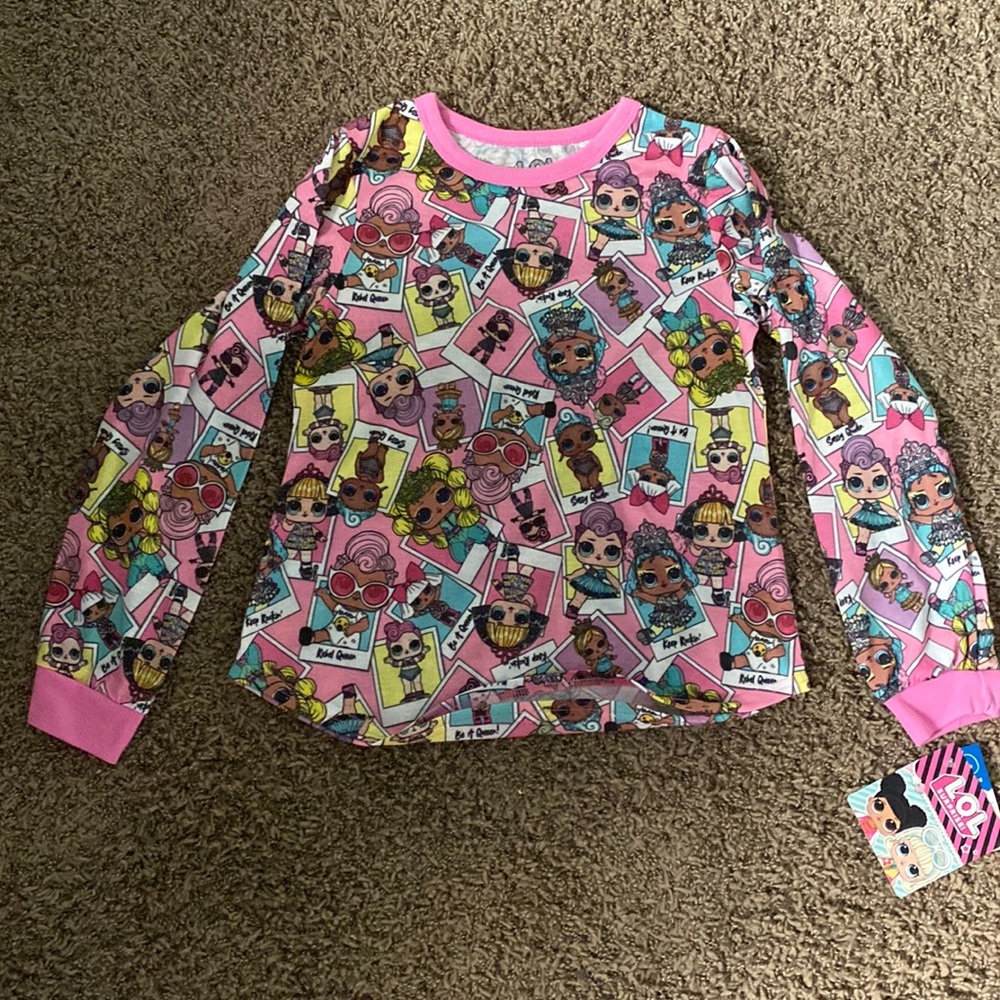 Girls LOL Surprise pajama shirt